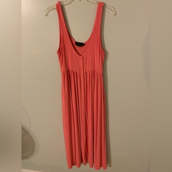 Hatch maternity softest ribbed tank nursing dress pink rose 2 medium - Picture 3 of 8